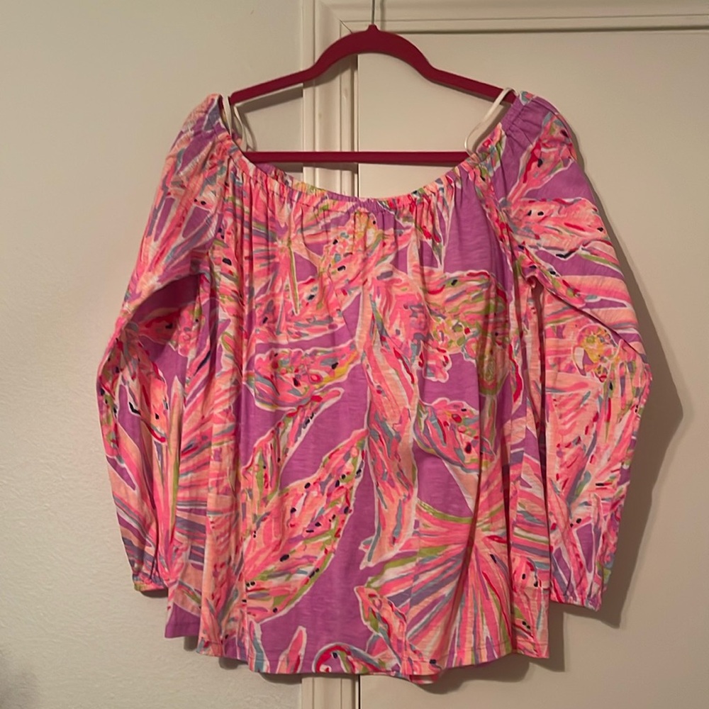 EUC Lilly Pulitzer Enna Top - Size L